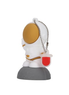 Thoraya Astronaut Cute Cartoon USB Flash Drive Spaceman Silicone USB Flash Drive Personalized Creative Doll Gift USB Flash Drive Astronaut-Victory 64GB  - Image 3