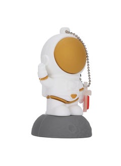 Thoraya Astronaut Cute Cartoon USB Flash Drive Spaceman Silicone USB Flash Drive Personalized Creative Doll Gift USB Flash Drive Astronaut-Victory 64GB  - Image 5