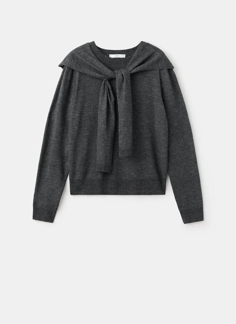 Mango  Combined-design sweater for Women | Best Price UAE