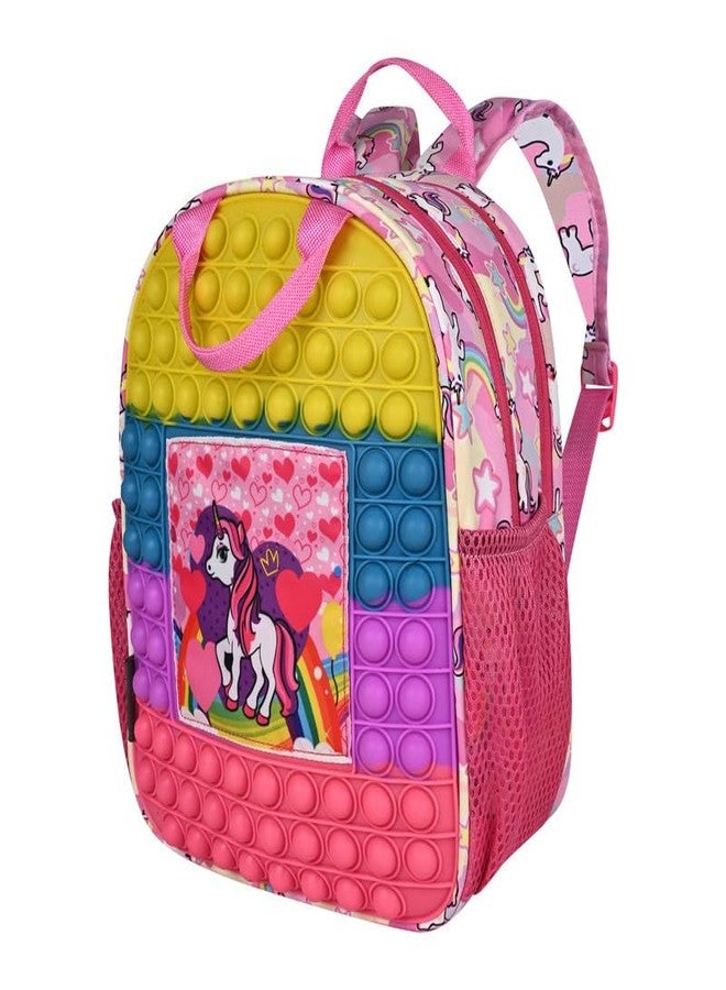 ABLE 10 Litres Puppet Unicorn Printed Kindergarten School Bag For Kids Ideal Bags For Age Group 2-4 Yrs (Multicolor) - Image 2