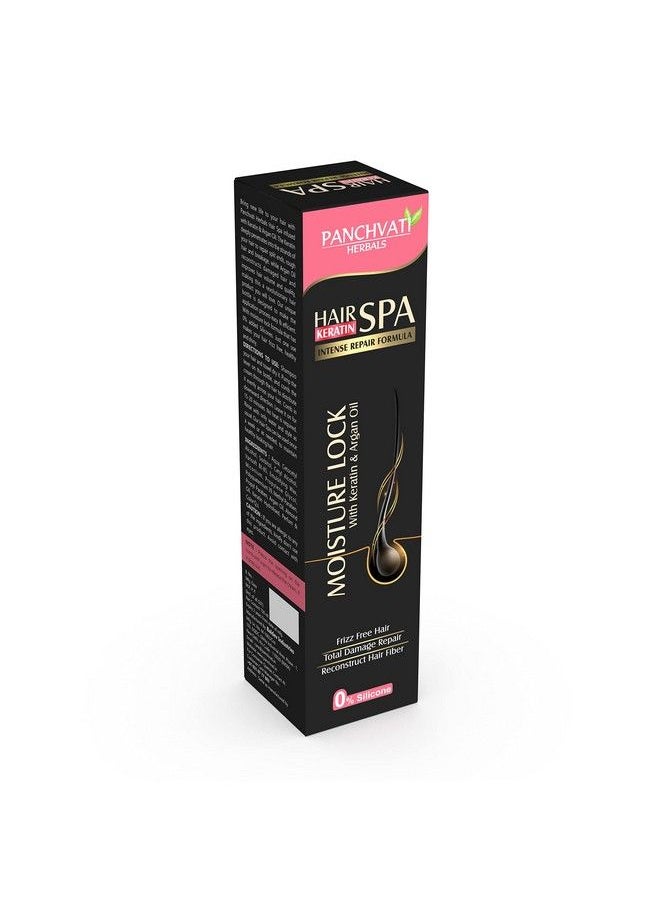 Panchvati Herbals Total Damage Repair Moisture Lock Hair Spa With Keratin & Argan Oil With Comb Applicator For Easy Use 150 Ml  - Image 4
