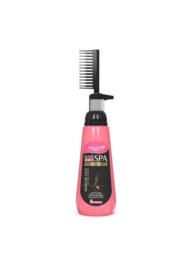 Panchvati Herbals Total Damage Repair Moisture Lock Hair Spa With Keratin & Argan Oil With Comb Applicator For Easy Use 150 Ml  - Image 3