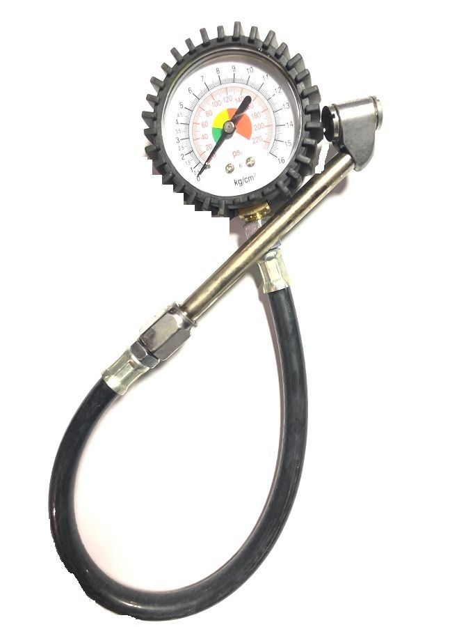 Generic Tyre Air Inflator Pressure Gauge  - Image 1
