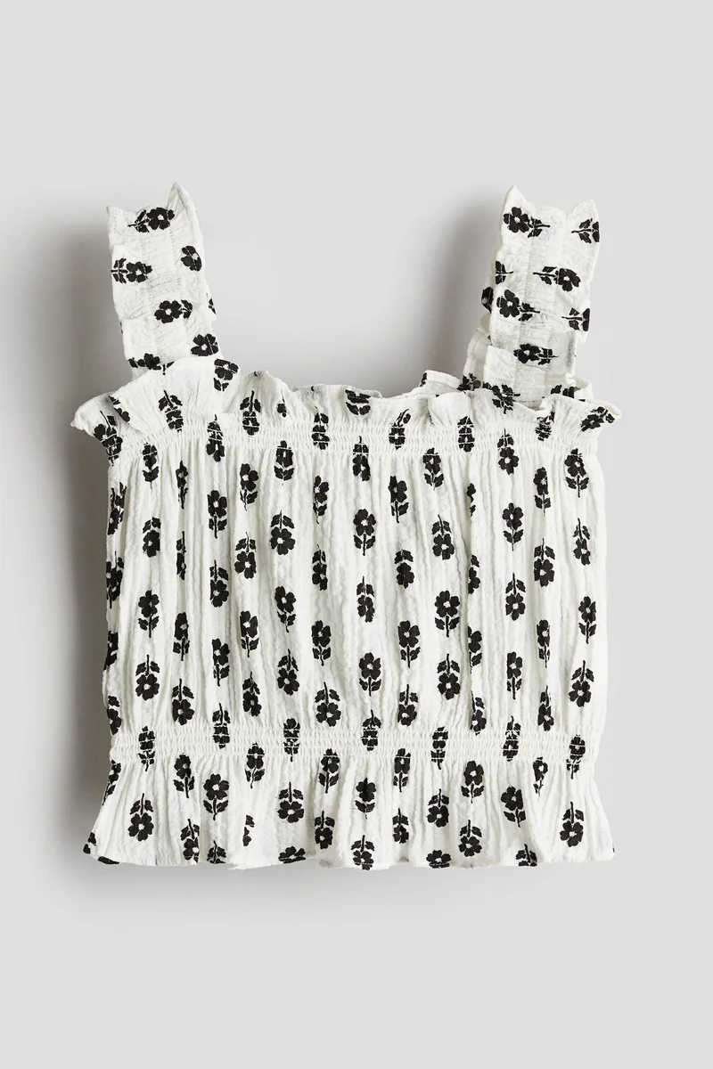 اتش اند ام Seersucker Top