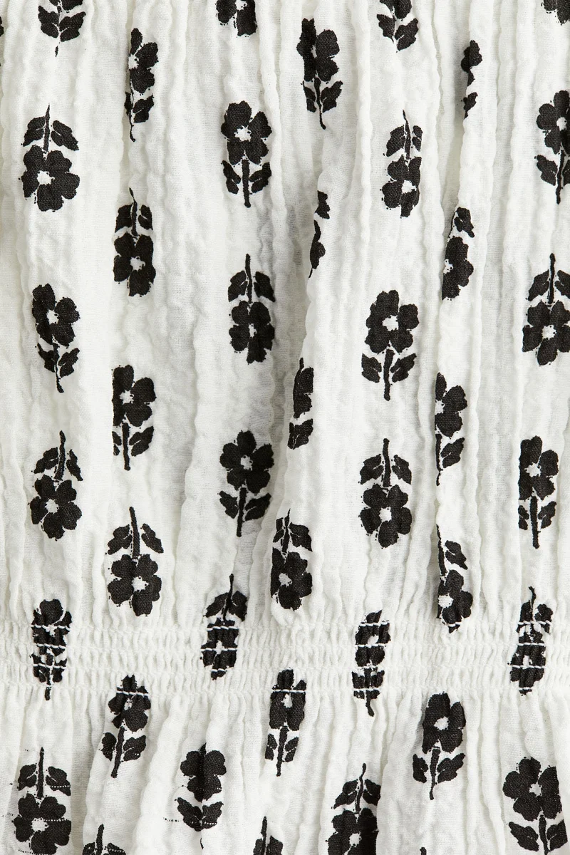 اتش اند ام Seersucker Top
