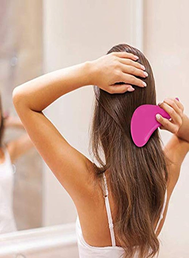 Melody Wig Detangler Brushes For Curly Straight Wavy Wet & Dry Thick or Thin Tangle Hair Women Men Kids Hairbrush Teezer Comb Sets (green) - Image 3