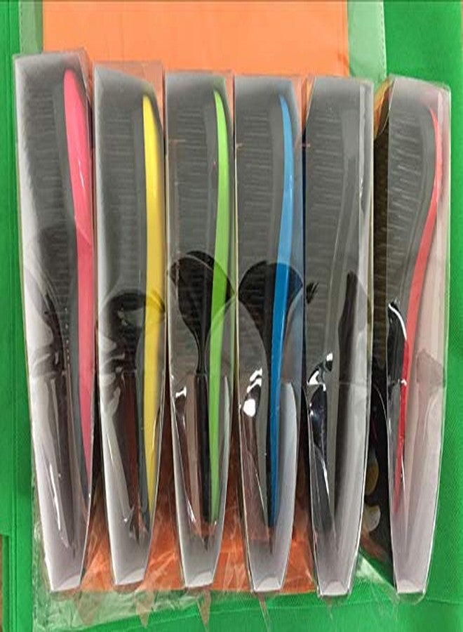 Melody Wig Detangler Brushes For Curly Straight Wavy Wet & Dry Thick or Thin Tangle Hair Women Men Kids Hairbrush Teezer Comb Sets (green) - Image 5