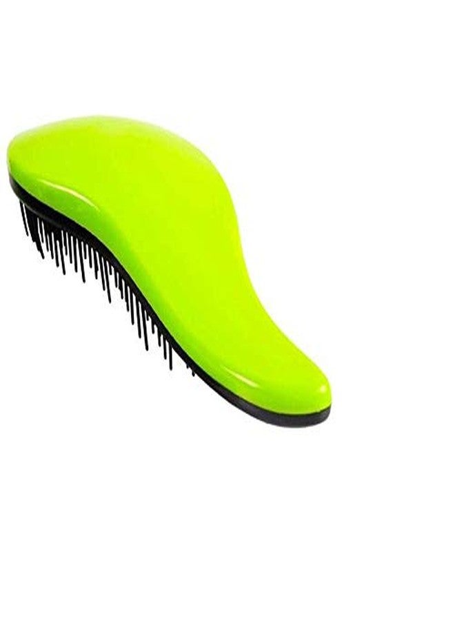 Melody Wig Detangler Brushes For Curly Straight Wavy Wet & Dry Thick or Thin Tangle Hair Women Men Kids Hairbrush Teezer Comb Sets (green) - Image 1