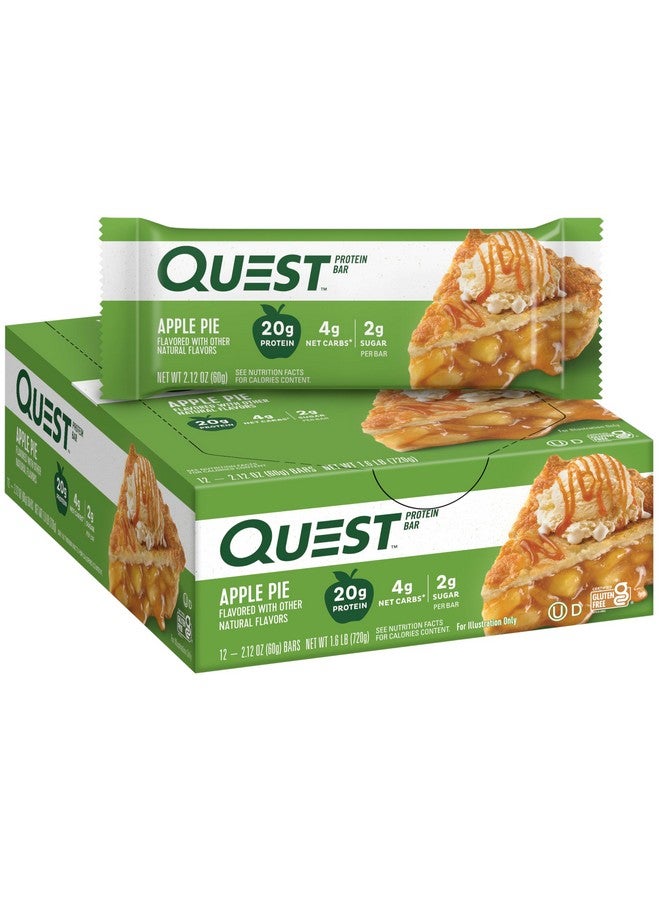 Quest Nutrition Quest Nutrition Protein Bars, Apple Pie, 2.12 Ounce, Pack of 12 - Image 1