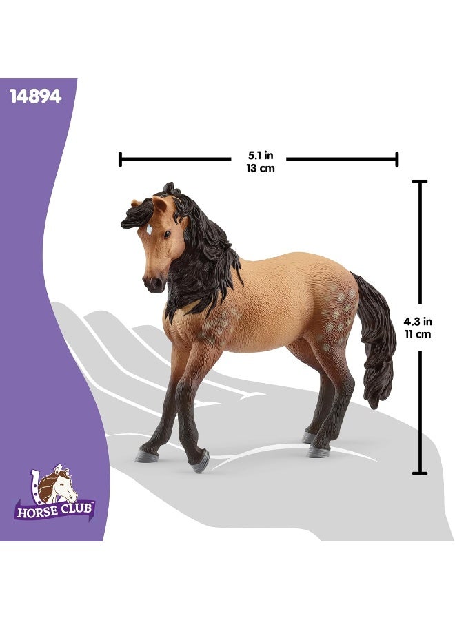 Schleich شلايخ 14894 فرس أندلسية، من 5 سنوات نادي الخيول - تمثال، 4 × 13 × 11 سم - Image 3