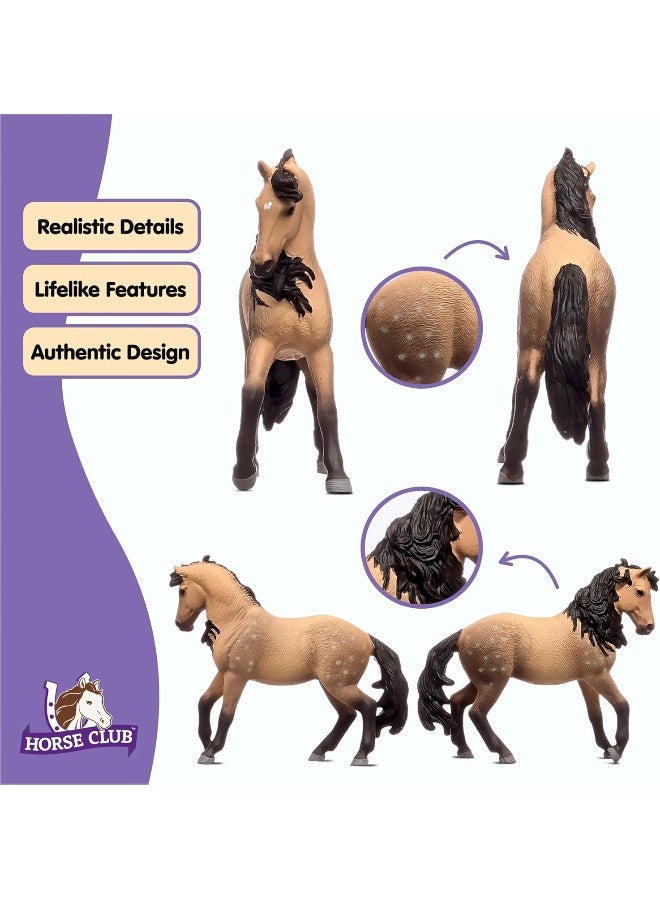 Schleich شلايخ 14894 فرس أندلسية، من 5 سنوات نادي الخيول - تمثال، 4 × 13 × 11 سم - Image 4