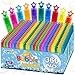 Jumlys 360 Pcs Mini Bubble Wands in 10 Colors Bulk Party Favors for Kids Themed Birthday Christmas New Year Valentine Carnival School Classroom Prizes for Boys Girls Ideal Goodies Bags Stuffers - Image 3