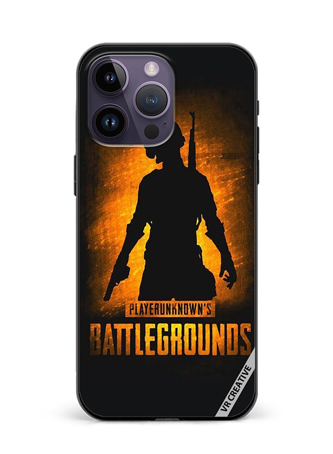 VR CREATIVE Protective Case Cover For Apple iPhone 15 Pro Pubg Design Multicolour - Image 1