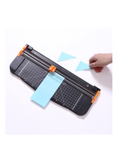 Y&D Portable A4 Paper Cutter, 12.2 Inch Cut Length Desktop Trimmer with Security Cutter Head Side Ruler for Craft Photos Cards Scrapbooking Office Home Supplies  - Image 2