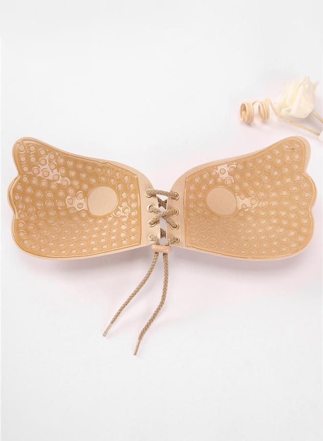 Styli Styli Lace Up Front Fastening Stick On Bra  - Image 4