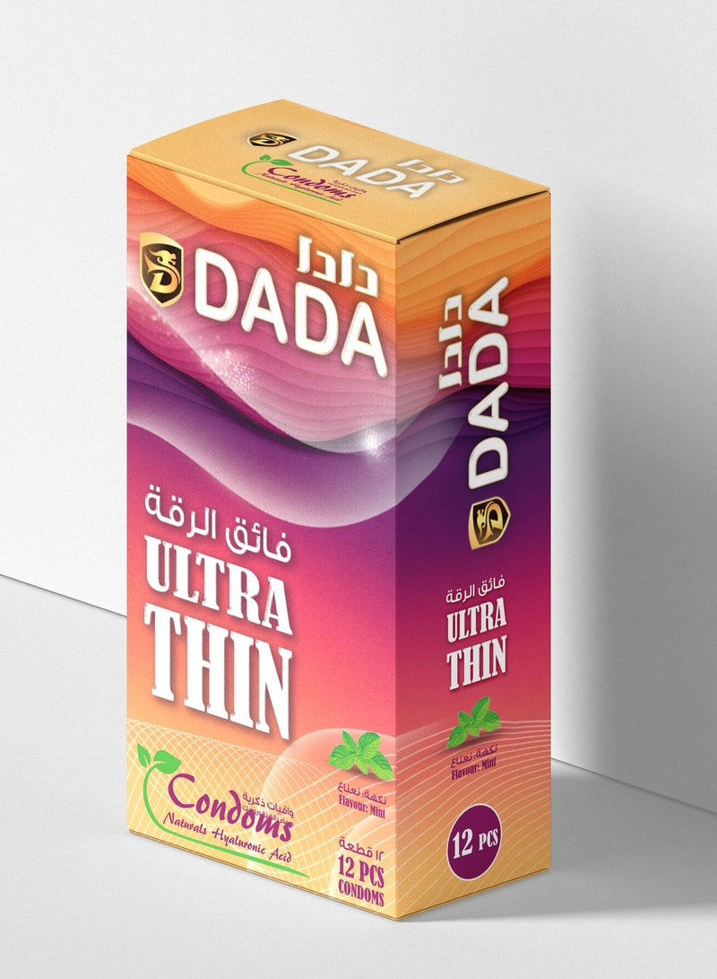 دادا Dada Condoms Ultra Thin 12's - Image 1