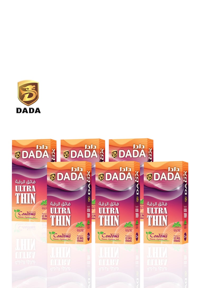 دادا Dada Condoms Ultra Thin 12's - Image 4