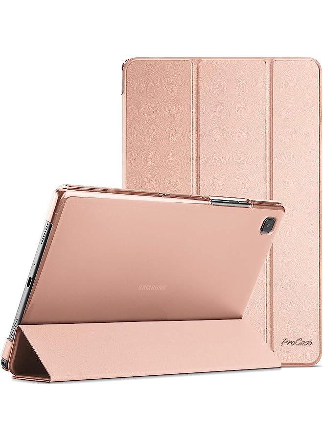 Procases Galaxy Tab A7 Case 10.4 Inch (Sm-T500 T503 T505 T507), Protective Stand Case Hard Shell Cover For 10.4 Inch Samsung Tab A7 Tablet 2020 -Rosegold - Image 1