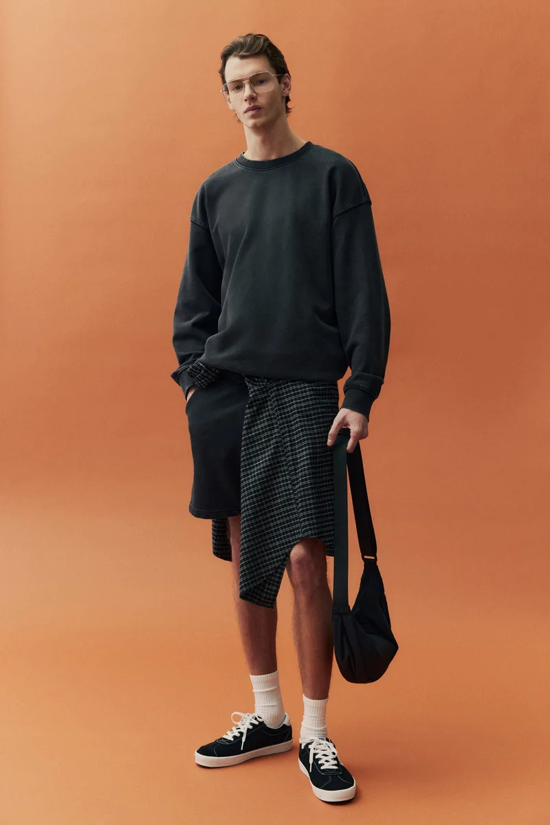 H&M Loose Fit Washed sweatshirt