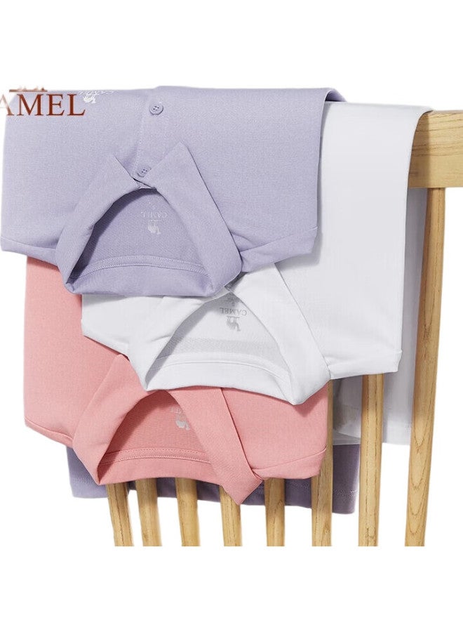 camel Polo Shirt, Outdoor Elastic Quick-Dry T-Shirt, Short-Sleeved, Collared, Sports Casual Breathable Short-Sleeve, 1003 - Image 1