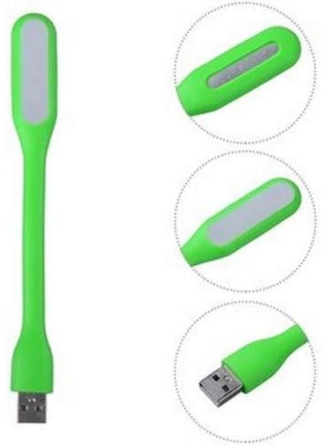 مصباح مكتبي صغير بمنفذ USB مع واقي للعين، مصباح LED محمول ومرن مزود بمنفذ بنك طاقة، مصباح ليلي إبداعي محمول باليد ذو رقبة مرنة قابلة للتعديل - Image 4