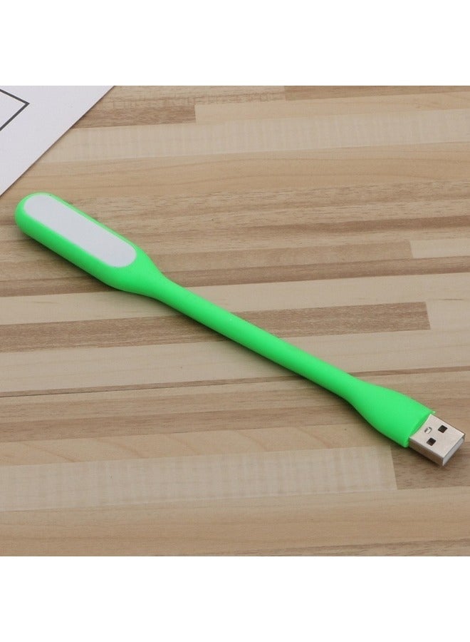 مصباح مكتبي صغير بمنفذ USB مع واقي للعين، مصباح LED محمول ومرن مزود بمنفذ بنك طاقة، مصباح ليلي إبداعي محمول باليد ذو رقبة مرنة قابلة للتعديل - Image 5