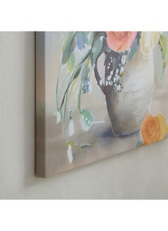 Home Box Elmer Canvas Printed Flowerpot Framed Picture 40 X 1.8 X 40 Cm  - Image 3