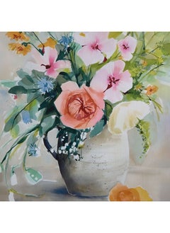 Home Box Elmer Canvas Printed Flowerpot Framed Picture 40 X 1.8 X 40 Cm  - Image 4
