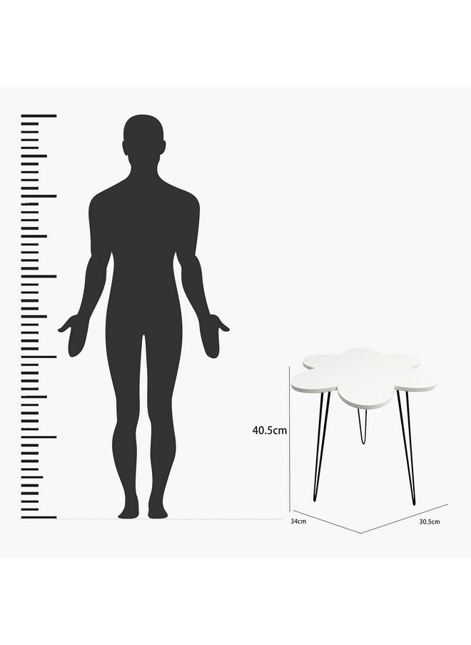 Home Box Floret Accent End Table 30.5 x 40.5 x 34 cm  - Image 3
