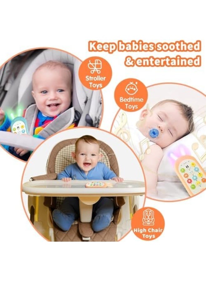 Baby Musical Toys, Sensory Learning Toys with 12 Functions,Silicone Pretend Touch Mobile Phone Toy,Baby Cell Phone Toys With Music And Sound,Preschool Birthday Gift For Girl Boy 18+ Months - Image 4
