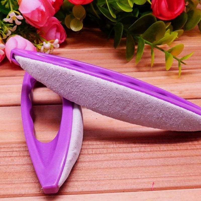 6Pcs Purple Sheepskin Nail Waxing Brushes Portable Manicure Tools For Salon And Home Use - Image 5