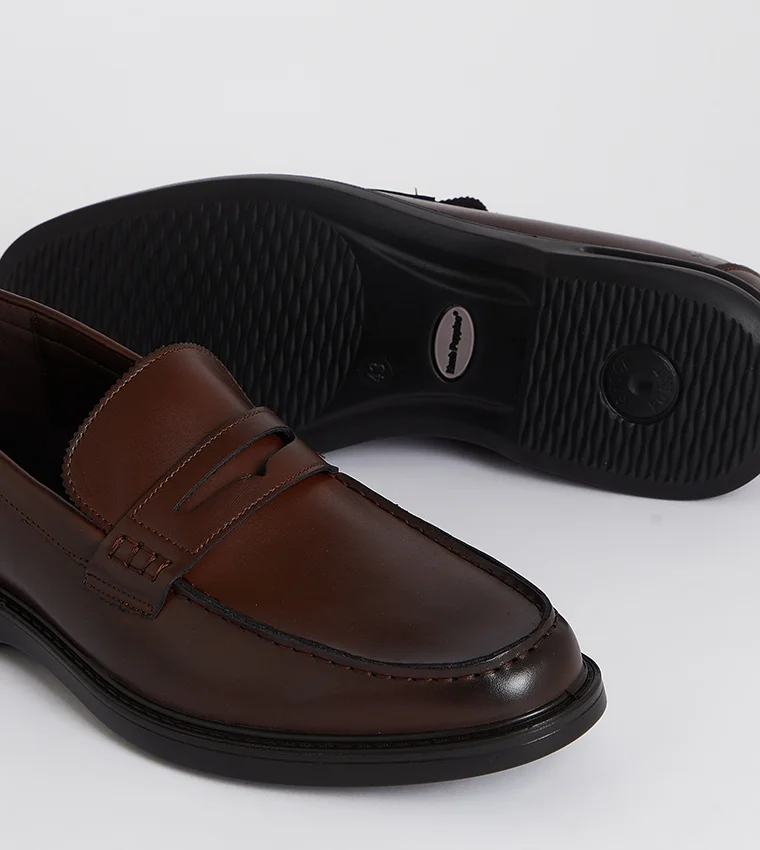 Hush Puppies  Hush Puppies Men's Dark Brown Shoes for Men | Best Price UAE
