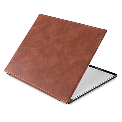 CoBak Case for Remarkable 2 Paper Tablet - Lightweight and Hard Back Shell Protective Book Folio Cover with Built-in Pen Holder - for 10.3" 2020 Released (Brown) - Image 1