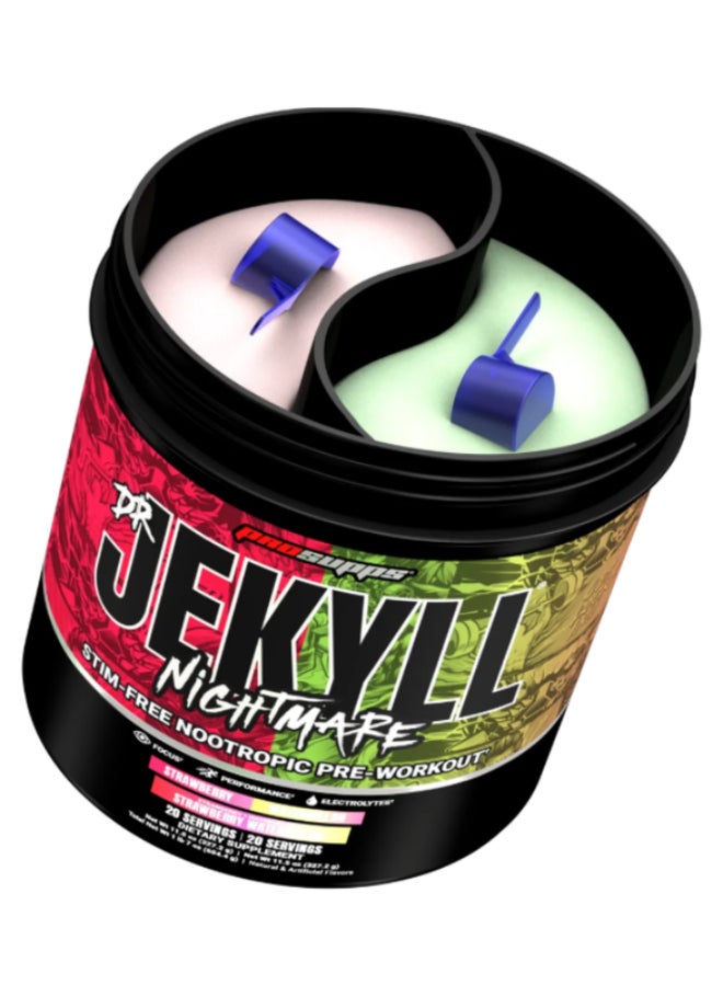 ProSupps Pro Supps Dr. Jekyll Nightmare One Tub Strawberry/Watermelon Total 20 serving - Image 2