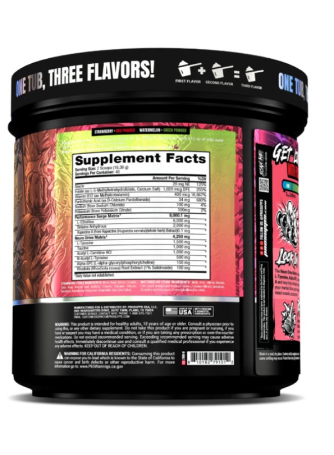 ProSupps Pro Supps Dr. Jekyll Nightmare One Tub Strawberry/Watermelon Total 20 serving - Image 3