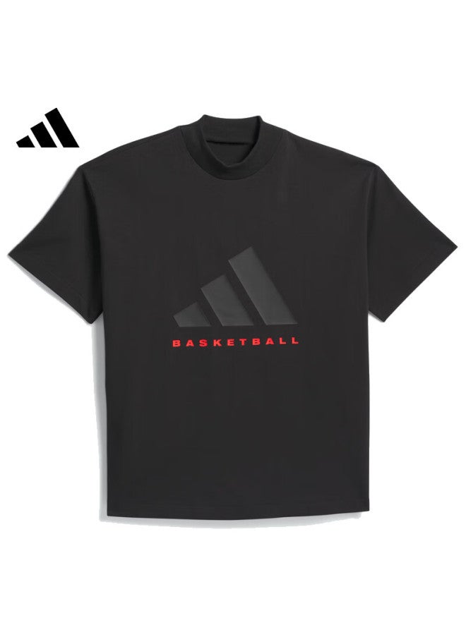 Adidas Adidas Unisex Basketball Series One Ctn Jer T Short-sleeve T-shirt, Iw5644, Xl  - Image 4