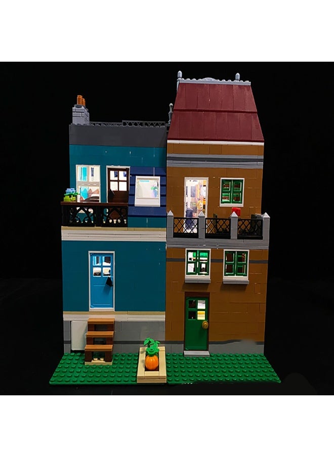 BRIXSPARK BRIXS PARK LED Light Set for (Creator Expert Bookshop Building Blocks Model - Led Light kit Compatible with Lego 10270(NOT Included The Model)  - Image 1