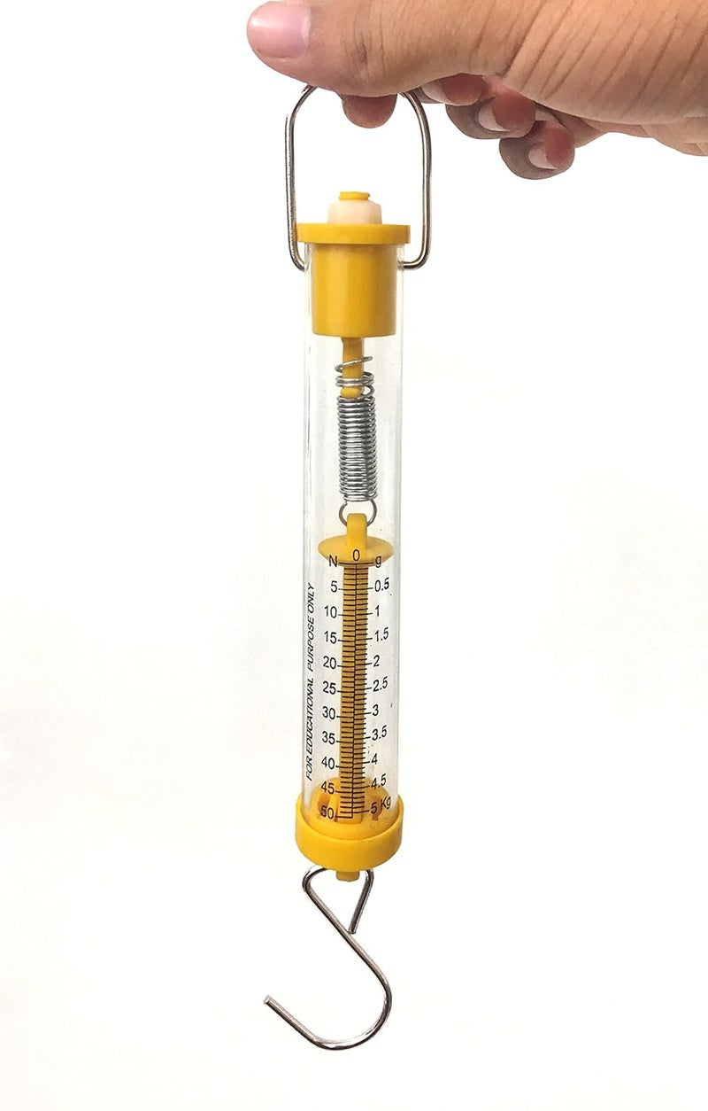 SCIENCENT WITH DEVICE Sciencent Set of 6 Spring Balance Hanging Spring Scale Set - Image 1