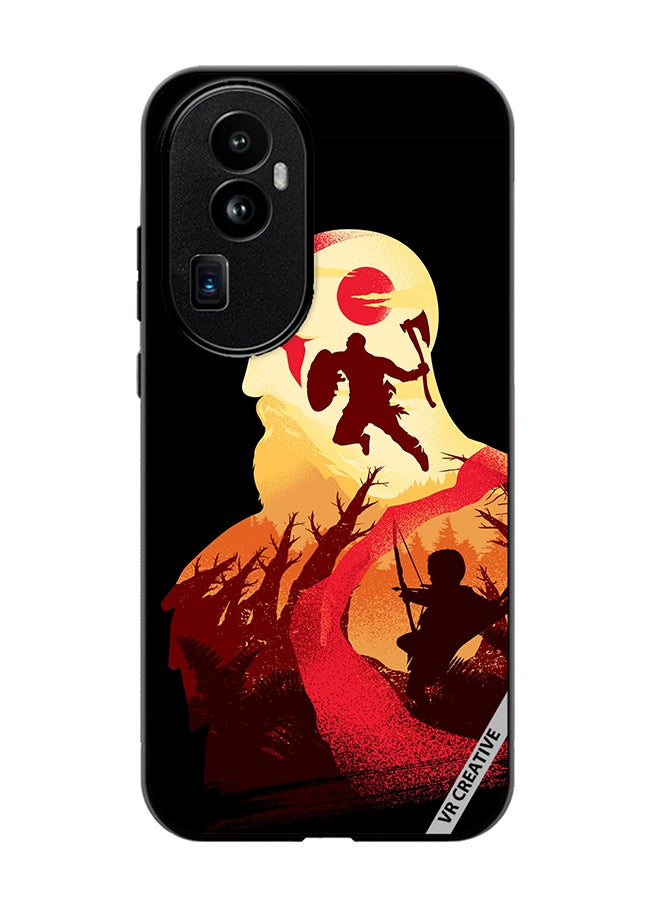 VR CREATIVE Protective Case Cover For Oppo Reno 10 Pro Plus God Of War Design Multicolour - Image 1