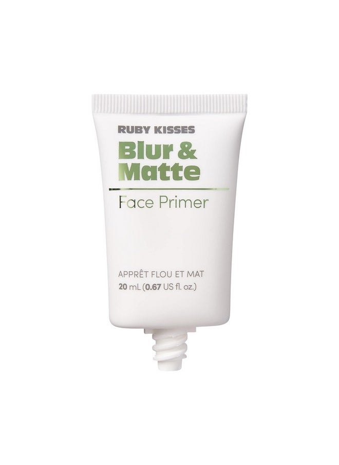 Ruby Kisses - Matte Face Primer Blur & Matte Makeup Base Primer For Face Face Primer For Oily Skin Pore Minimizer Shine Control Natural Matte Finish Fills In Pores And Fine Lines - Image 1