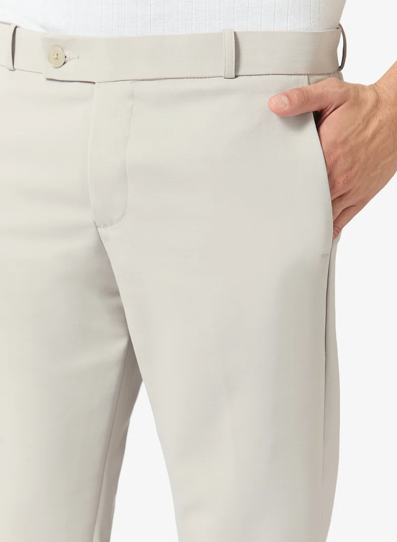 Robert Wood  Semi Elasticated Tailored Trousers for Men | Best Price UAE