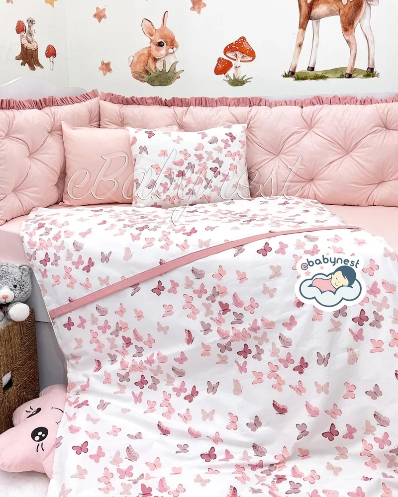 Ebabynest Kelebek Series Powder Sleeping Set