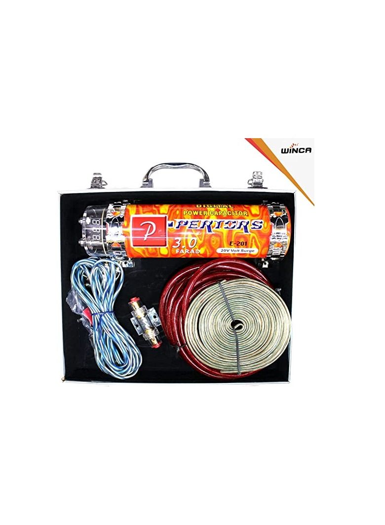 3.0 Farad Car Audio Capacitor Fit for Systems