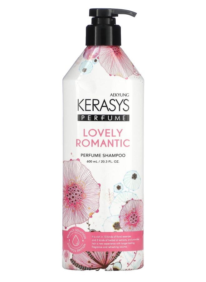 Kerasys Lovely Romantic Perfume Shampoo 20.3 fl oz (600 ml) 