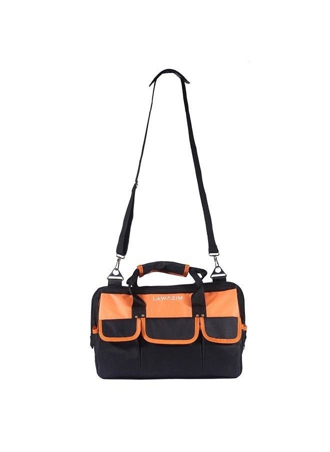 LAWAZIM - Tool Bag - Large - Hand Tools Organizer with Dual Grab Handles, Spacious Interior, Multiple Pockets, and Zipper Closure - Ideal for Travel, Mechanics, Workers, and DIY Projects - Image 1