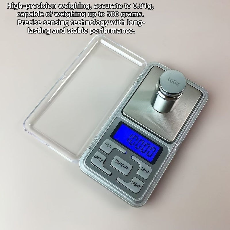 High Precision Digital Pocket Scale Accurate to 0.01 Gram - Image 3