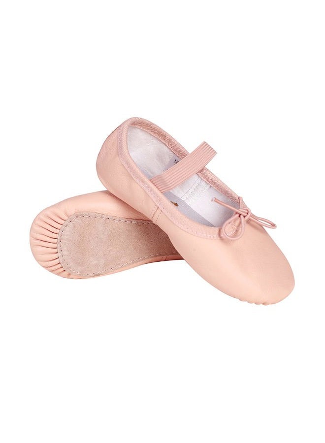 Stelle (3M US Big Kid, Nude(ballet Pink)) - Premium Leather Ballet Slipper/Ballet Shoes(Toddler/Little Kid/Big Kid) - Image 3
