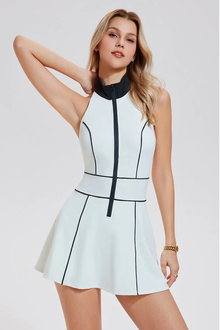 اس في ال Gloria Padel & Tennis Dress with Separate Shorts and Built-in Bra with Removable Pads