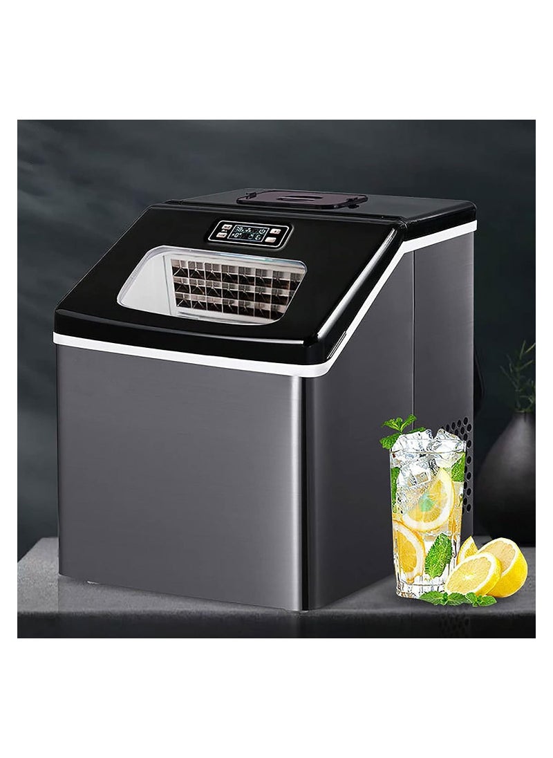 Cool Baby Ice Machine Countertop Ready to Put Ice Cubes in 12-20 Minutes 25kg Ice Cubes Every 24 Hours Automatic Cleaning  - Image 2