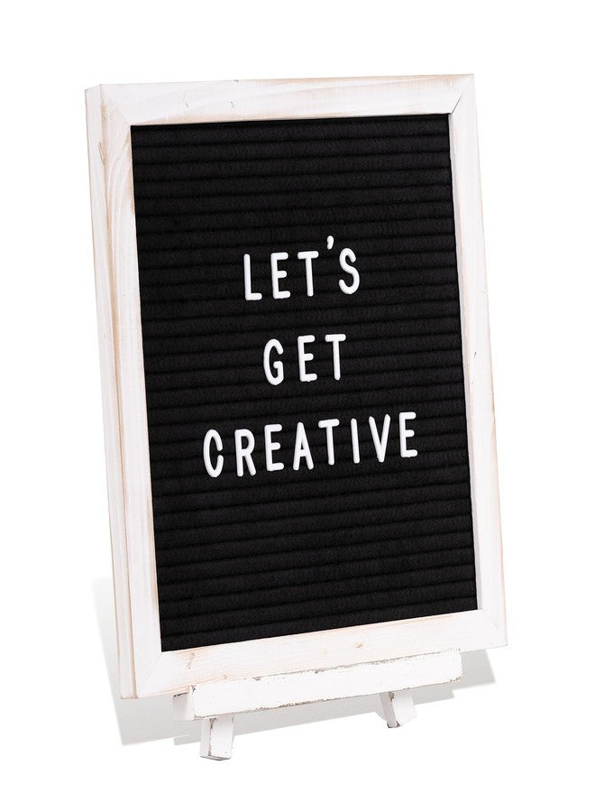 Destop Felt Letter Board with Stand,10x10 inch Changeable Letterboard and Message Board,Letter Board Sign Include 792PCS Precut Letters - Image 1